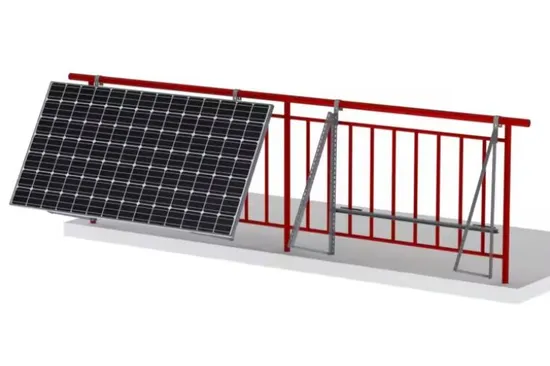 Adjustable Kit PV Mount Solar System Solar Panel Mounting Brackets Balcony