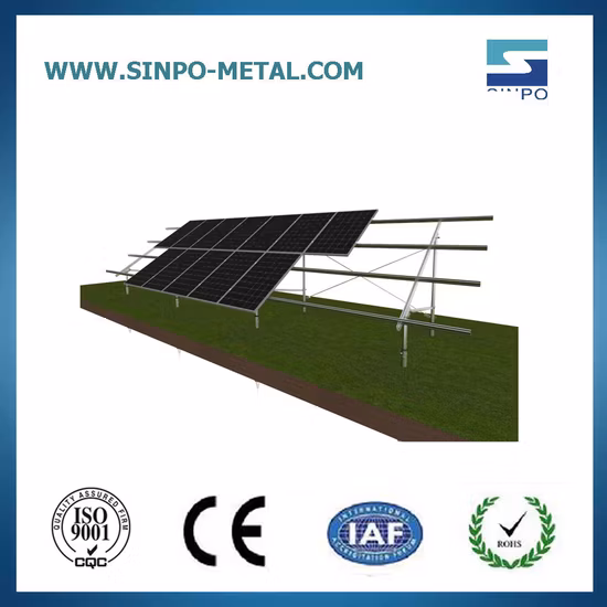 High Quality Pile Ground Solar Racking System PV Panel Mounting Stand