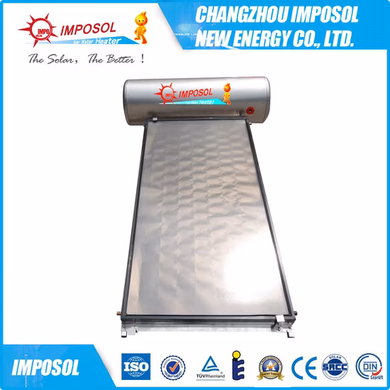Système de chauffe-eau à énergie solaire sur le toit 300L