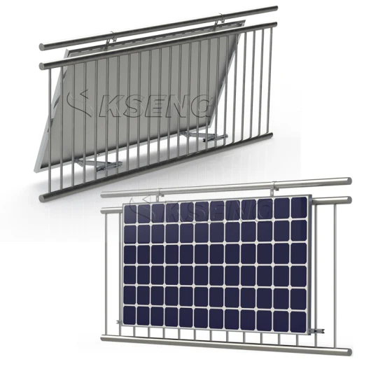Appartement balcon facile Kit solaire support de montage de panneau solaire montage mural support de balcon de panneau solaire