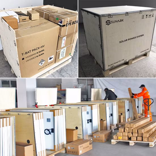 5kw 5000W Kit PV Système Solaire Maison Hors Réseau Système Complet de Panneaux Solaires Hybrides pour Maison Entrepôt Villa BIPV Carport