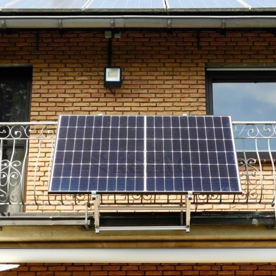 Support de montage de balcon de panneau solaire réglable de nouvelle conception support mural de panneau solaire de support universel